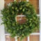 Arbor Artificial Boxwood Wreath 22 Inches. $69 MSRP