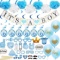 Baby Shower Decorations for Boy - Includes matching 'Its A Boy' Banner & Balloons. $17 MSRP