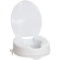 AquaSense Raised Toilet Seat with Lid, White, 4-Inches. $69 MSRP
