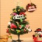 Desktop Christmas Tree Suit, DIY Pre-Lit Tabletop Artifical Christmas Tree Decoration.. $12 MSRP