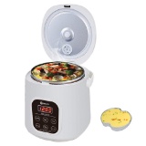 Portable Car Multi-Use Programmable Pressure Cooker Mini Travel Cooker Stainless Steel Pot. $75 MSRP