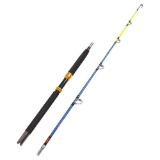 Fiblink Saltwater Offshore Extra Heavy 2-Piece Conventional Boat Fishing Rod­. $57 MSRP