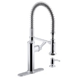 Kohler R10651-SD-CP Sous Pro-Style Single-Handle Pull-Down Sprayer Kitchen Faucet . $274 MSRP
