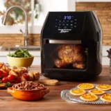 6 QT Power Air Fryer Oven With 7 in 1 Cooking Features. $163 MSRP