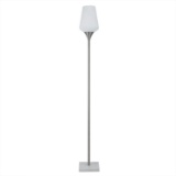 LED Floor Lamp, Mid-Century Brushed Nickel Modern Pole Lamp. $81 MSRP