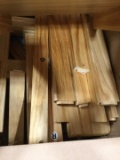 Natural Finish Wood Shelving. $58 MSRP
