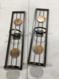 Set of 2 Wall Sconce Candle Holders. $29 MSRP