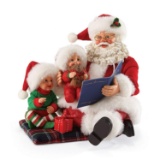 Department 56 Possible Dreams Christmas Read it Again Santa Figurine. $107 MSRP