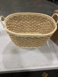 Wicker Basket with Handles. $35 MSRP