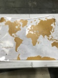 Maps International Scratch the World Travel Map â€“ Scratch Off World Map Poster. $35 MSRP