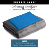 Calming Comfort by Sharper Image Weighted Blanket. $46 MSRP