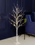 Bolylight LED Birch Tree 4ft 48L LED Christmas Decorations Lighted Tree Decor . $48 MSRP