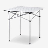 Joyhome Square Folding Tables Aluminum Picnic Table 28