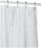 Croscill Fabric Shower Curtain Liner, 70-inch by 72-inch, White. $15 MSRP