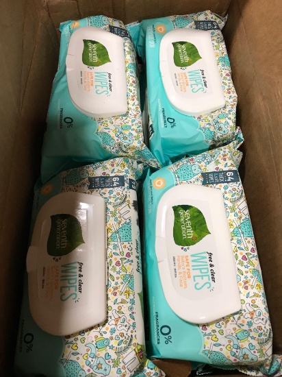 seventh Generation Free & Clear Baby Wipes,$28 MSRP