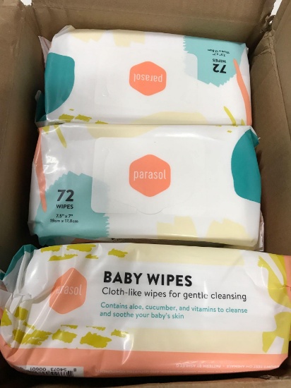 Parasol Baby Wipes,$56 MSRP