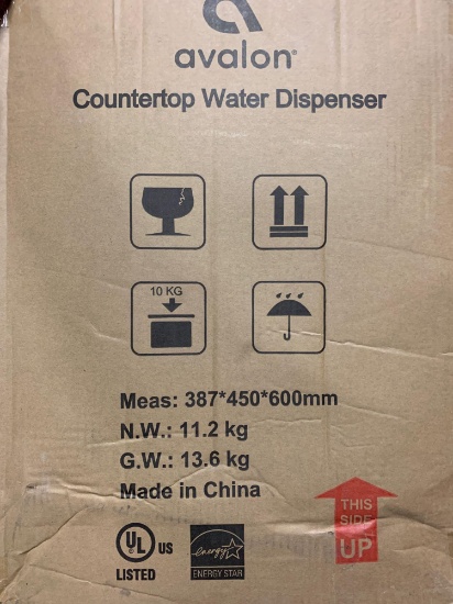Avalon Countertop Self Cleaning Bottleless Water Cooler Water Dispenser,$283 MSRP