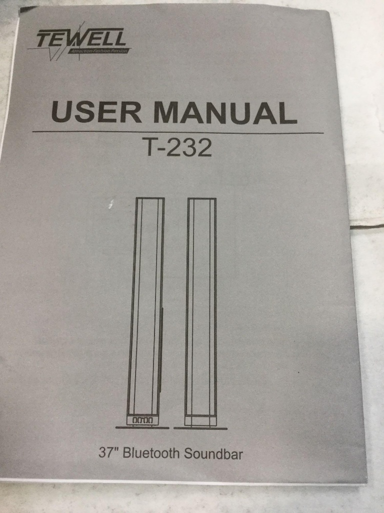 tewell sound bar
