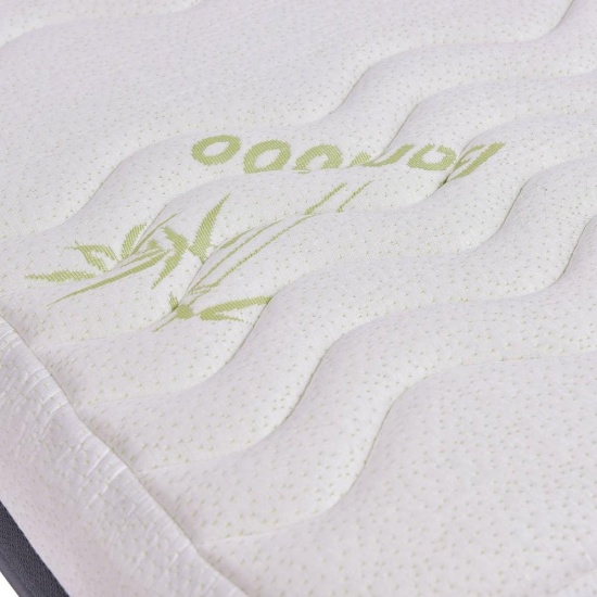 COLIBROX--Queen Size 10" Memory Foam Zipped Washable Bamboo Cover Mattress Pad Bed Topper, $ 400MSRP