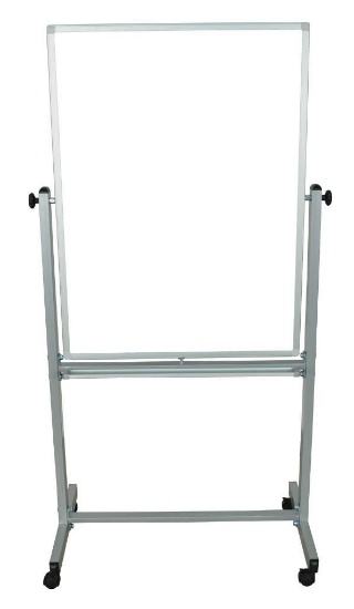 Luxor 30"W x 40"H Reversible Double Sided Magnetic Whiteboard, $ 158 MSRP