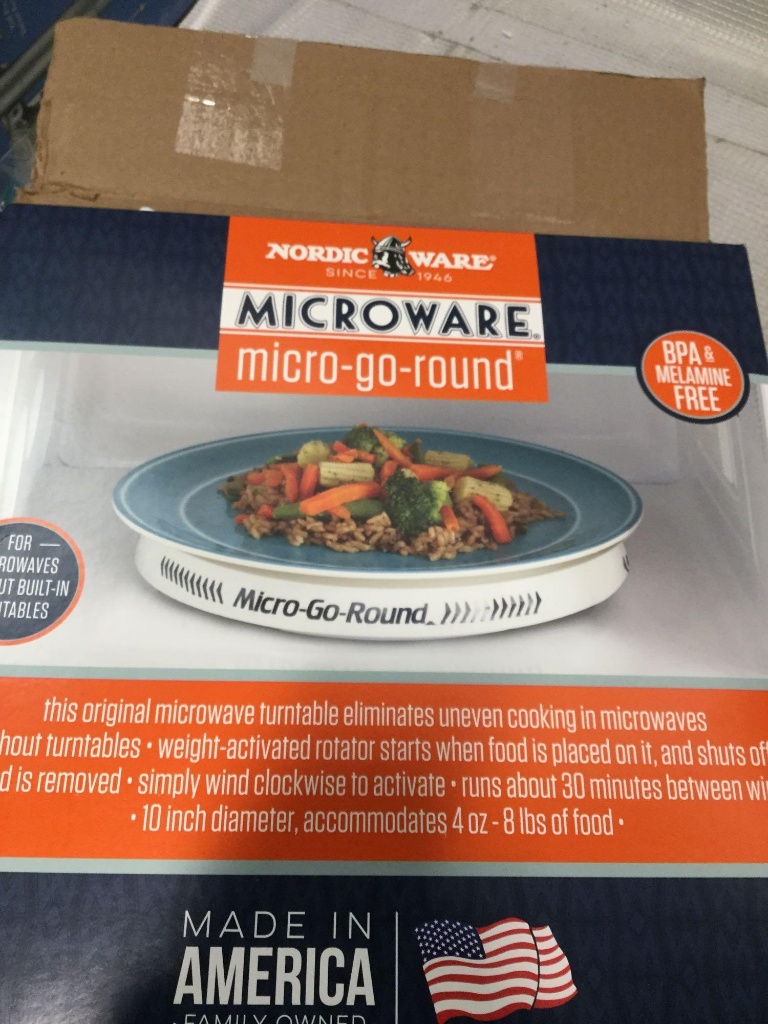 Kitchen Countertop Microwave Ovens Nordic Ware Microwave MicroGoRound