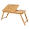 Homfa Bamboo Laptop Desk Adjustable Portable Breakfast Serving Bed Tray,$32 MSRP