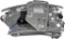 Dorman 751-284 Chrysler Sebring Rear Driver Side Power Window Regulator with Motor ,$116 MSRP