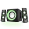 Cyber Acoustics Bluetooth Speakers with LED Lights,$49 MSRP