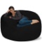 Chill Sack Bean Bag Chair: Giant 5' Memory Foam Furniture Bean Bag -$161 MSRP