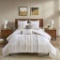 Ink+Ivy Imani Cotton Comforter Mini Set Ivory,$113 MSRP