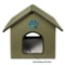 Outdoor/Indoor Cat House,$39 MSRP