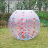 Costway 1 PC 1.5M Inflatable Bumper Ball Body Zorbing Ball Zorb Bubble Soccer,$107 MSRP