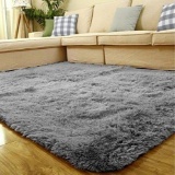 ACTCUT Super Soft Indoor Modern Shag Area Silky Smooth Fur Rugs Fluffy Rugs, $27 MSRP