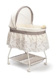 Delta Childrens Delta Children's Sweet Beginnings Falling Leaves Bassinet,$63 MSRP