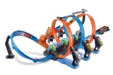 ...Hot Wheels Corkscrew Crash Trackset ,$83 MSRP