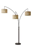 Adesso...Trinity Arc Floor Lamp Antique Bronze Finish,$150 MSRP