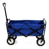 ...Mac Sports Collapsible Folding Outdoor Utility Wagon, Blue ,$69 MSRP