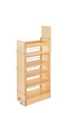 Rev-A-Shelf 14 in W X 43 in H Wood Pantry Pullout Soft Close Natural ,$524 MSRP