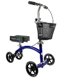 KneeRover Deluxe Steerable Knee Cycle Knee Walker Scooter Crutch ,$179 MSRP