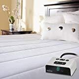 Sunbeam Vertical Quilted Heated Mattress Pad,$74 MSRP