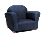 Kid's Chair Denim, Blue ,$124 MSRP