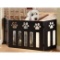 Pet Store Wooden Paw Decor Pet Gate ,$45 MSRP