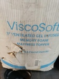 ViscoSoft 3 Inch Gel Memory Foam Mattress Topper,$229 MSRP