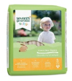 Seventh Generation Free and Clear, Unbleached Baby Diapers,$11 MSRP