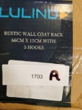 Rustic Coat Rack Wall Mounted,$49 MSRP