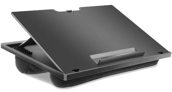 Adjustable Lap Desk - with 8 Adjustable Angles & Dual Cushions Laptop Stand,$23 MSRP