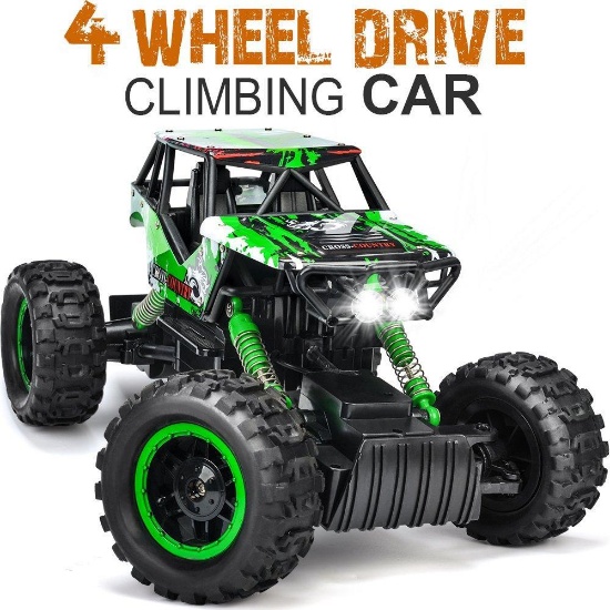 Double E 1/12 RC Rock Crawler Remote Control Truck 4WD Rechargeable Vehicles Off-Road Car,$44 MSRP