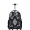 Tilami Rolling Backpack Back 18 Inch,Black Totem,$80 MSRP