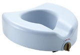 Medline Locking Elevated Toilet Seat, Infused with Microban Antimicrobial Protection ,$34 MSRP