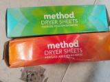 Method Dryer Sheets . $18 MSRP